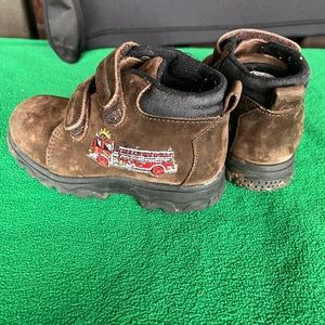 Light up firefighter boots shoes boys size 8